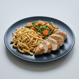 Serviervorschlag: Hähnchenbrustfilet