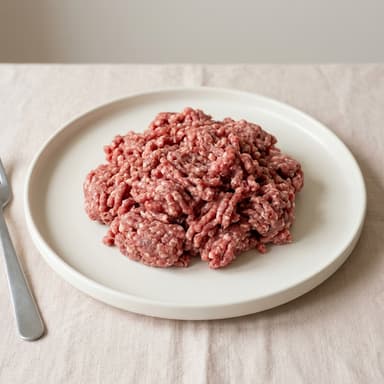 Serviervorschlag: Hackfleisch