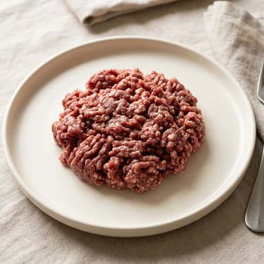 Serviervorschlag: Hackfleisch